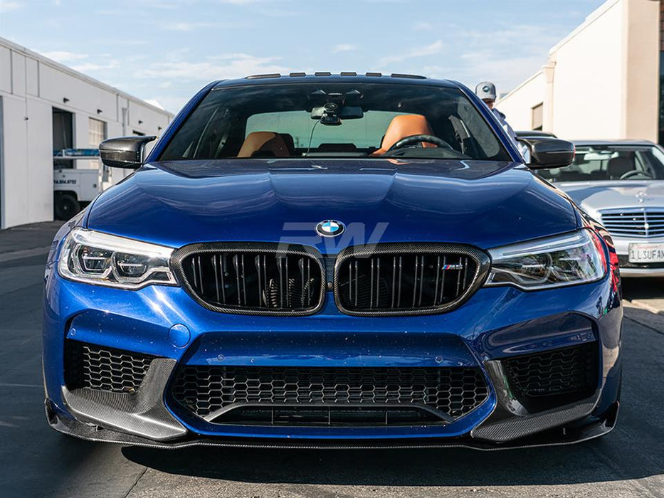 BMW F90 M5 Perf Style Carbon Fiber Splitters