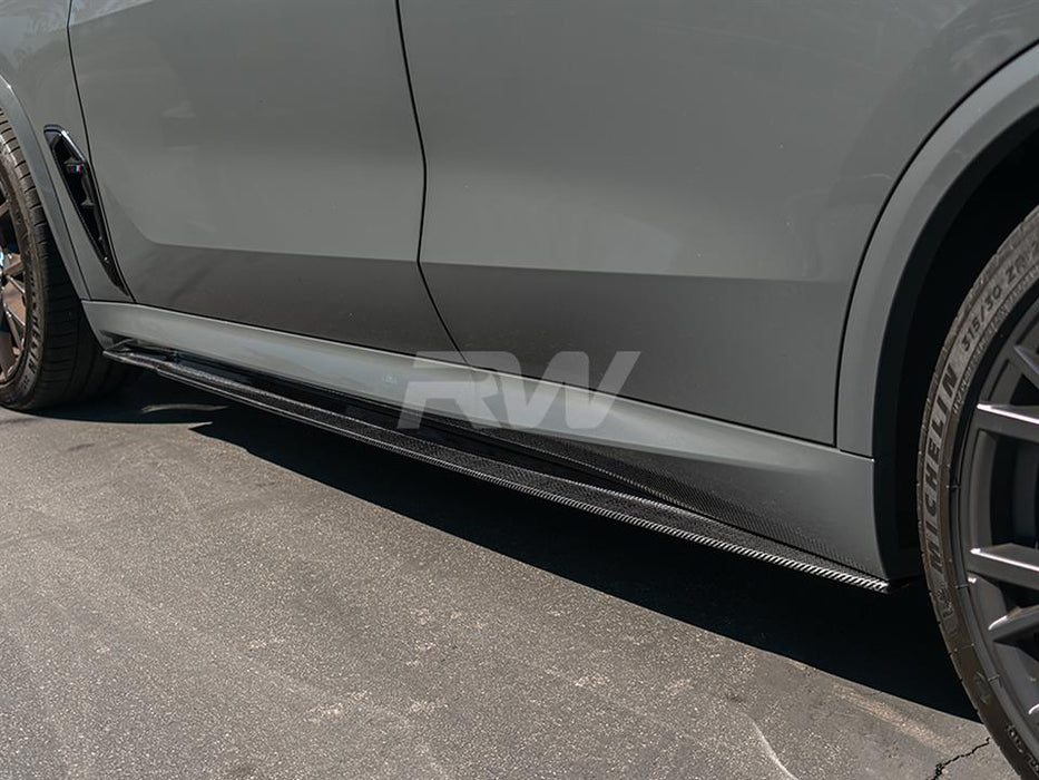 BMW G05 X5 / F95 X5M RWS CF Side Skirt Extensions