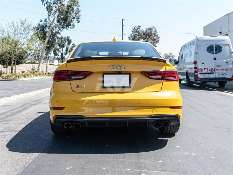 Audi 8V A3/S3/RS3 Carbon Fiber Trunk Spoiler