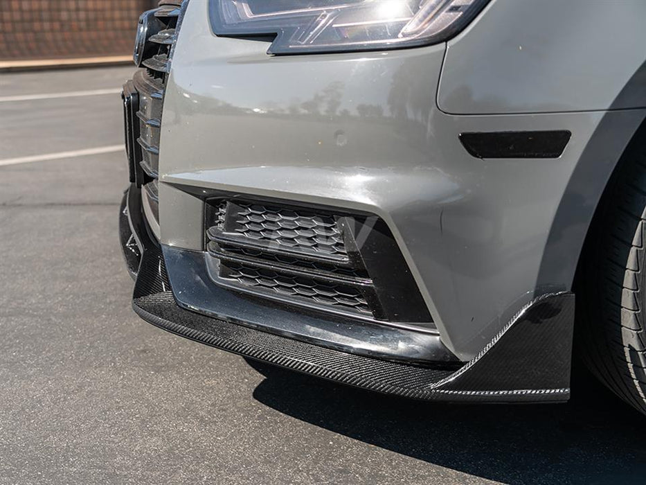 Audi S4 A4 S Line 17-19 DTM Carbon Fiber Front Lip