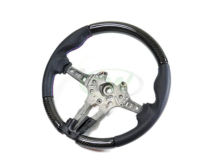 BMW F2X F3X F8X Carbon Fiber Steering Wheel Replacement