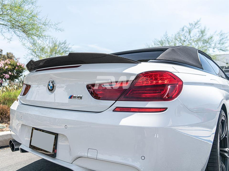 BMW F12 GTX Carbon Fiber Trunk Spoiler