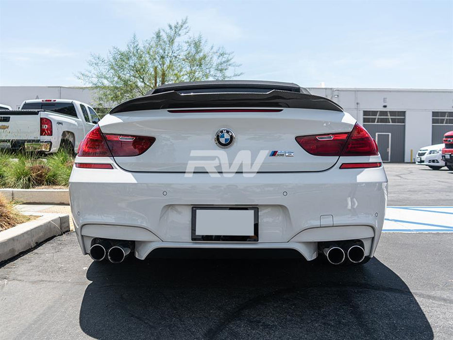 BMW F12 GTX Carbon Fiber Trunk Spoiler