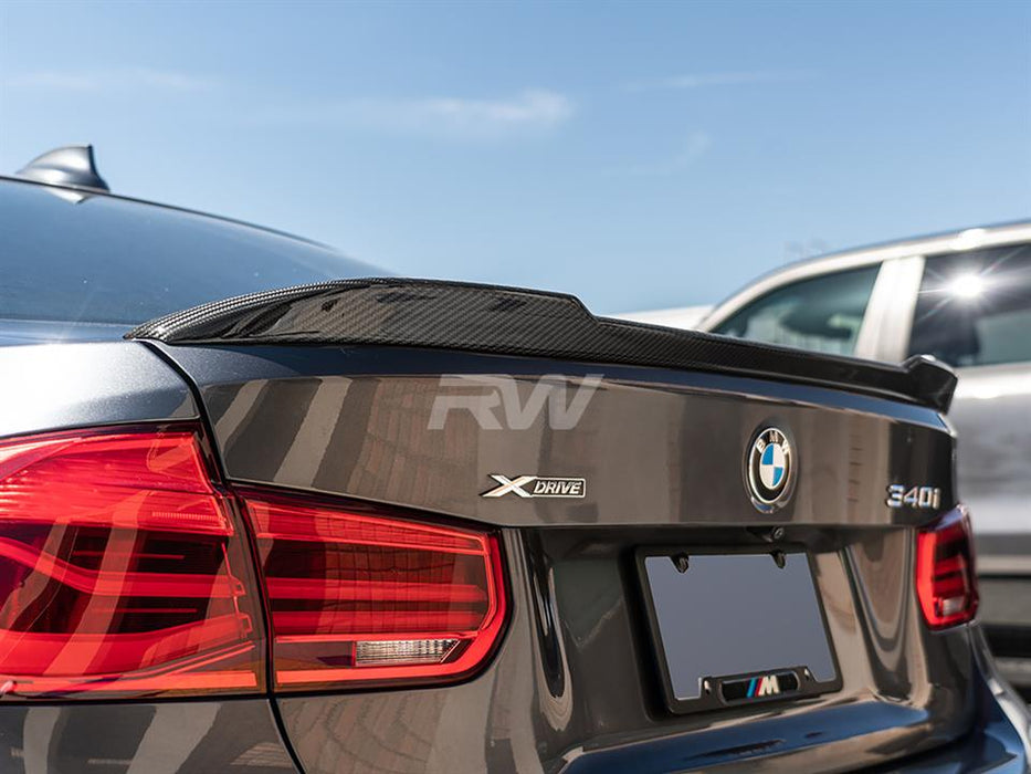 BMW F30 F80 M3 CS Style CF Trunk Spoiler