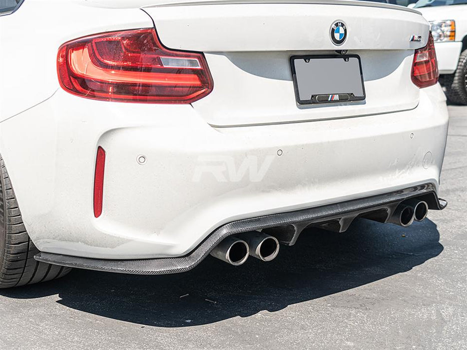 BMW F87 M2 3D Style Carbon Fiber Diffuser