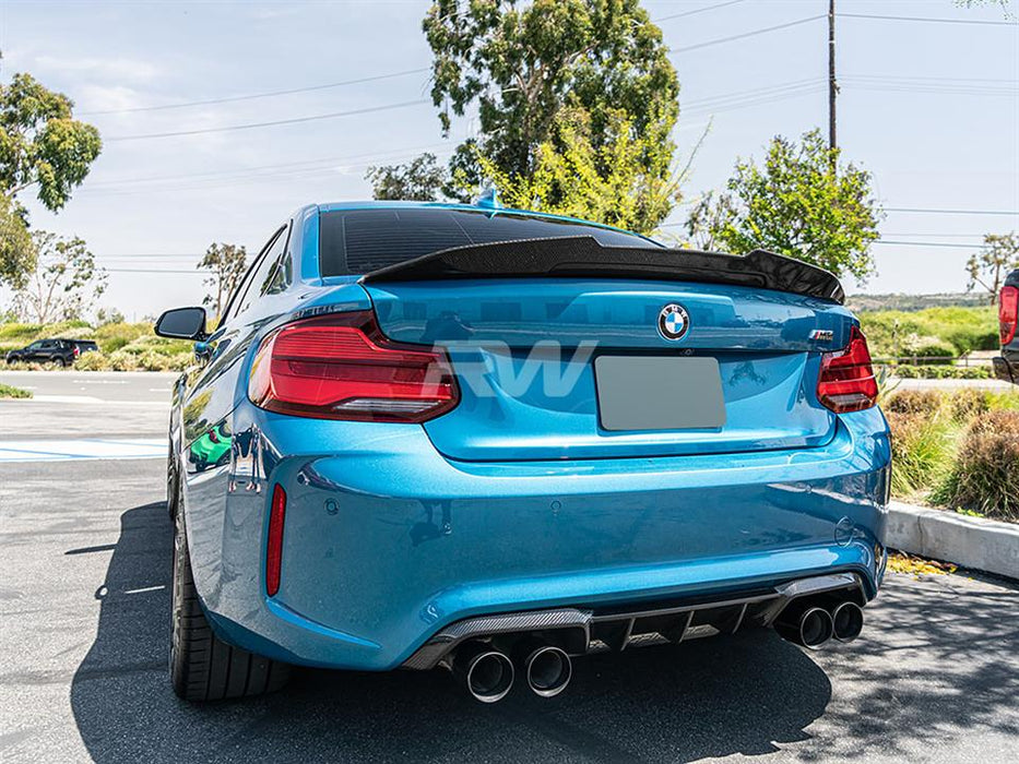 BMW F22/F87 GTX V2 Carbon Fiber Trunk Spoiler