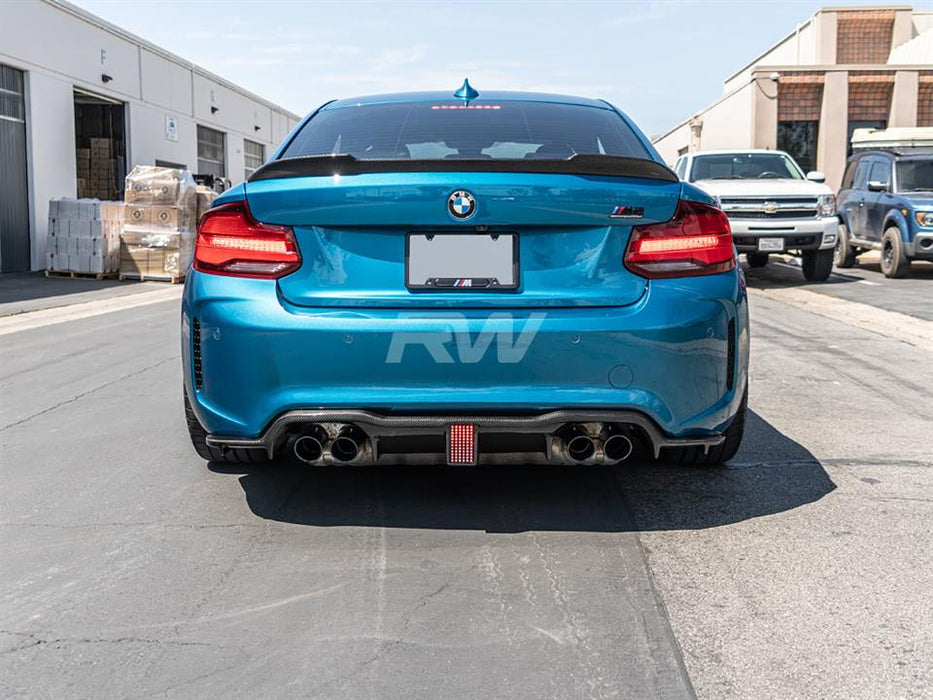 BMW F87 M2 Carbon Fiber Kholen Style Diffuser