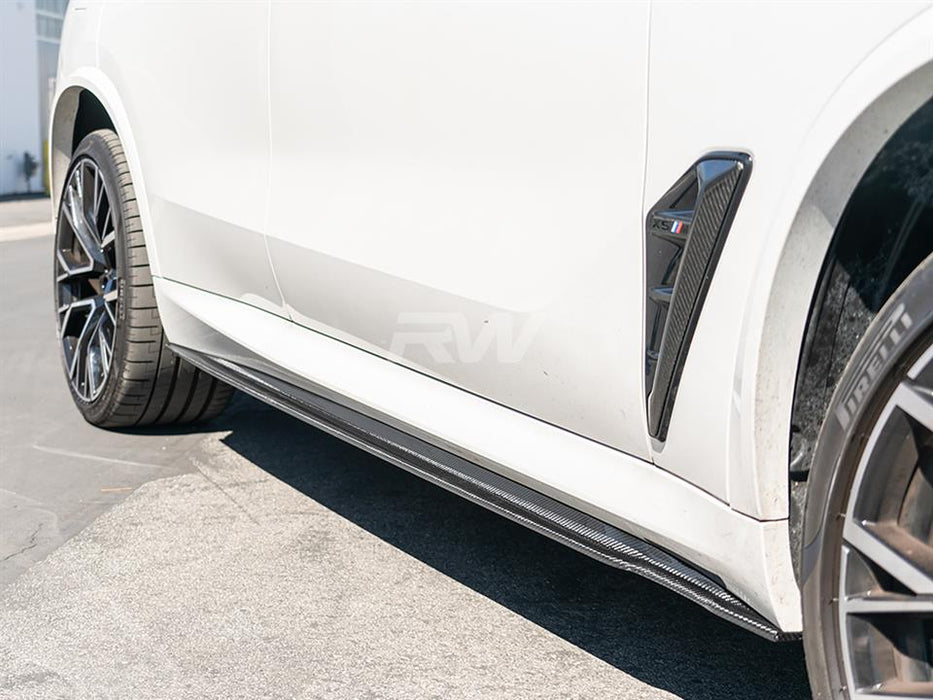 BMW G05 X5 / F95 X5M RWS CF Side Skirt Extensions