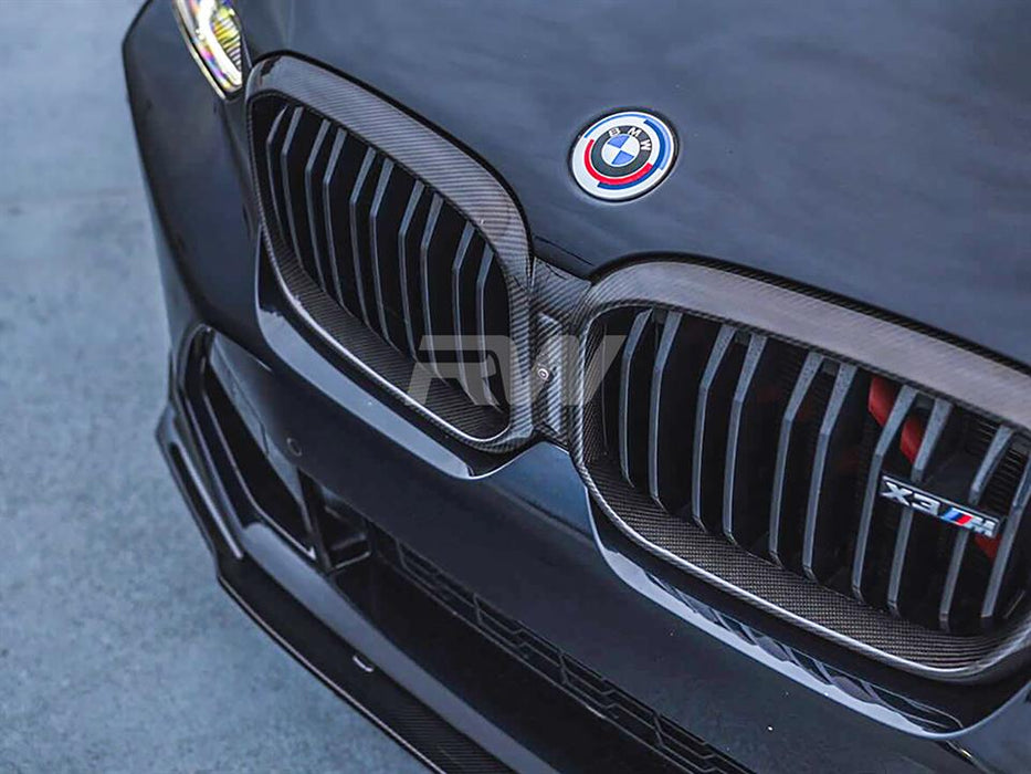 BMW F97 X3M/F98 X4M LCI Full Carbon Fiber Grille Surround