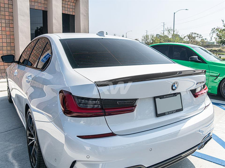 BMW G20 G80 3D Style Carbon Fiber Trunk Spoiler