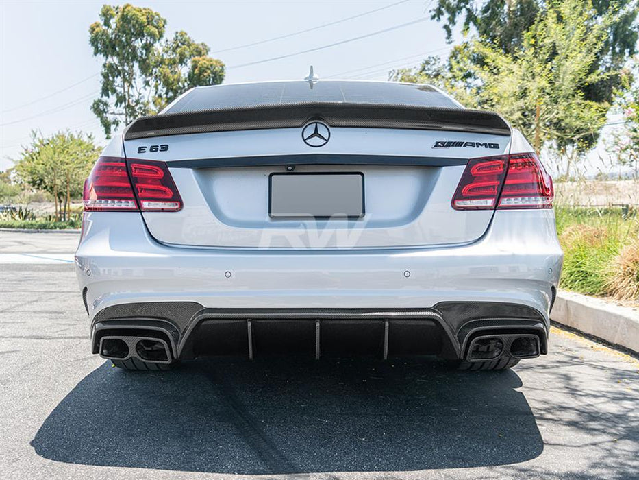 Mercedes W212 E63 Facelift BRS Style CF Diffuser