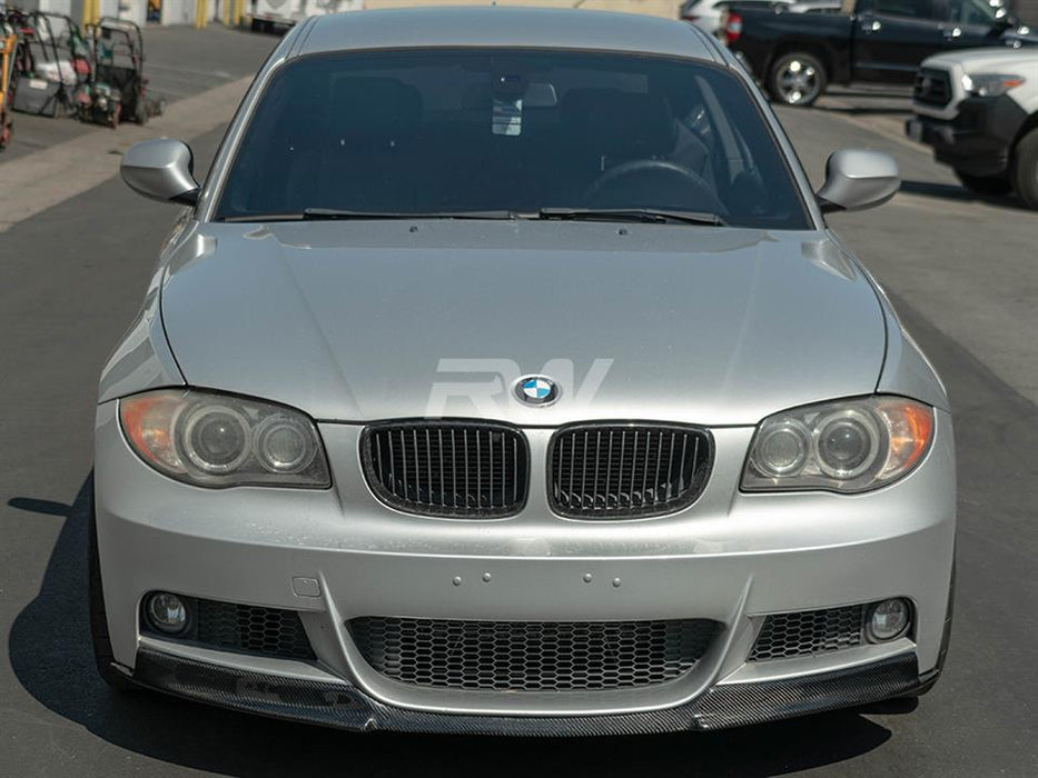 BMW E82 E88 Carbon Fiber Front Lip Spoiler