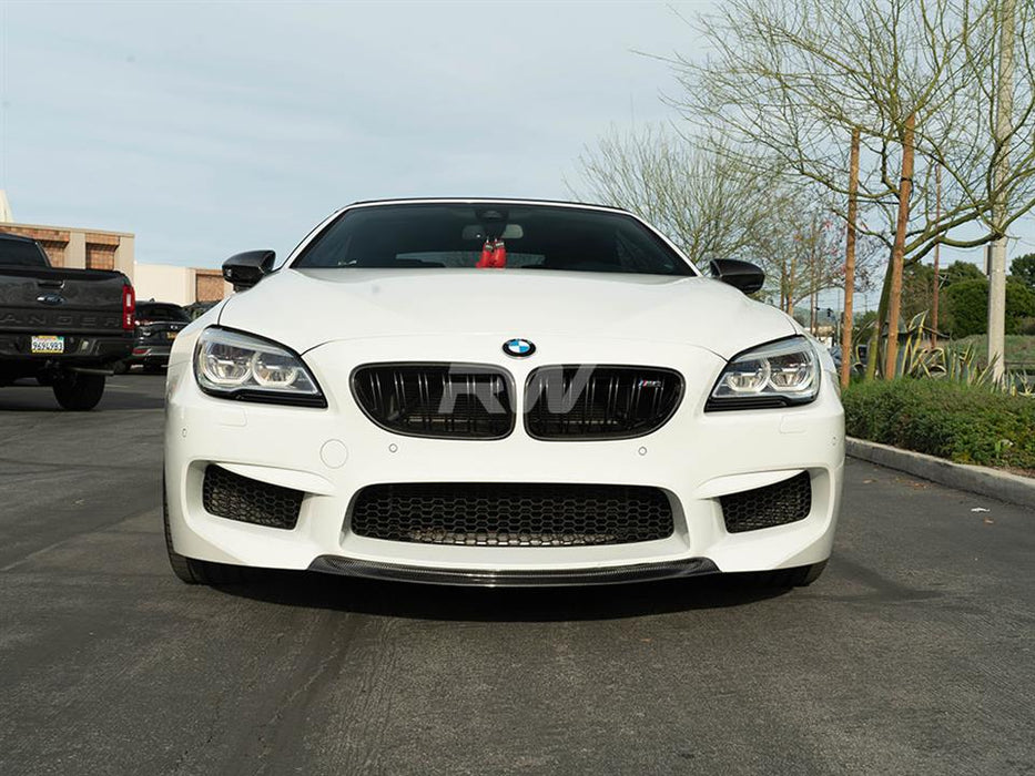 BMW F06 F12 F13 M6 Center Full CF Front Lip Spoiler