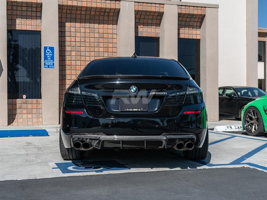 BMW F10 M Sport DTM Carbon Fiber Rear Diffuser