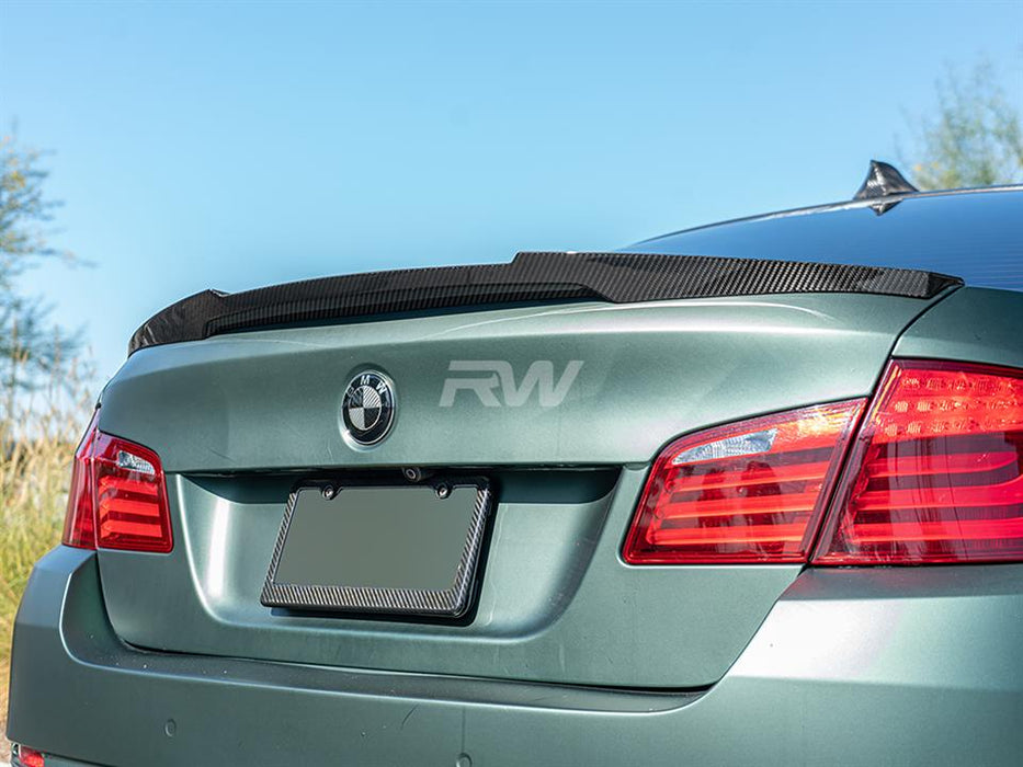 BMW F10 M4 Style Carbon Fiber Trunk Spoiler