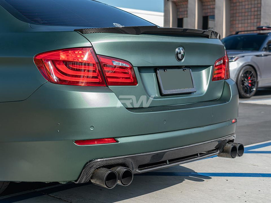 BMW F10 M4 Style Carbon Fiber Trunk Spoiler