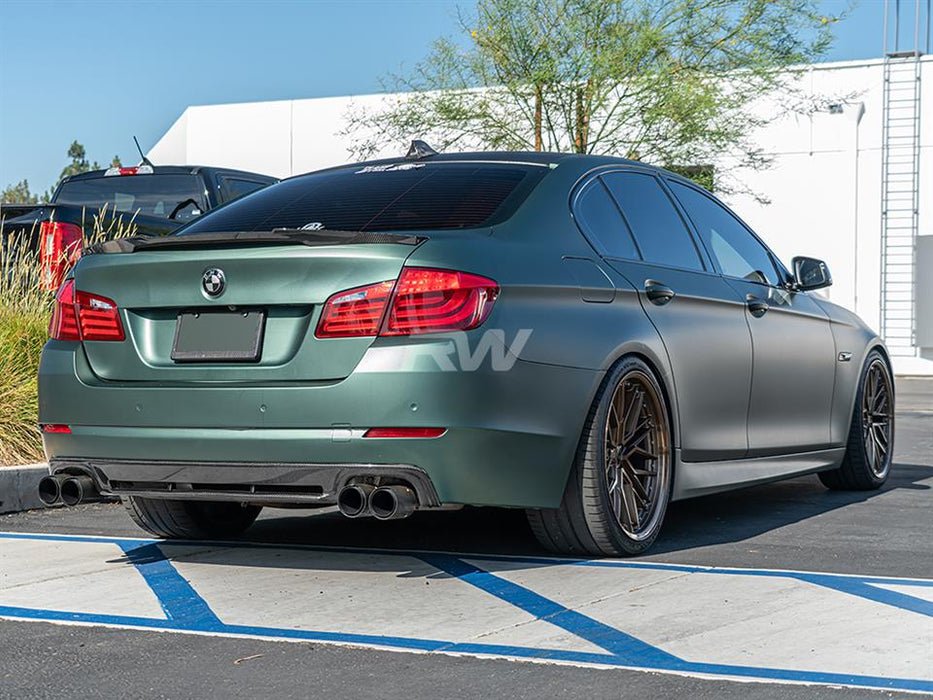 BMW F10 M4 Style Carbon Fiber Trunk Spoiler