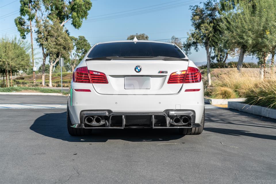 BMW F10 M5 GTX Style Carbon Fiber Diffuser