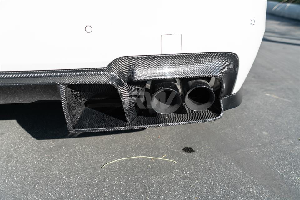 BMW F10 M5 GTX Style Carbon Fiber Diffuser