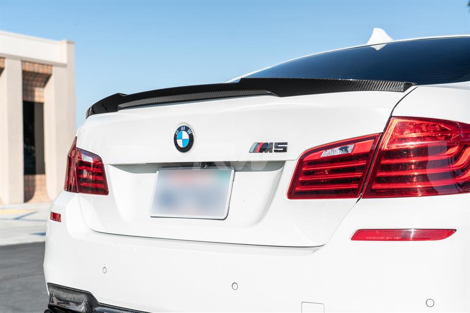 BMW F10 M4 Style Carbon Fiber Trunk Spoiler