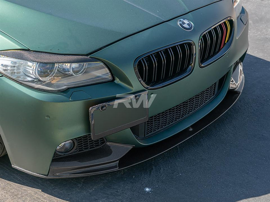 BMW F10 Performance Style CF Front Lip Spoiler