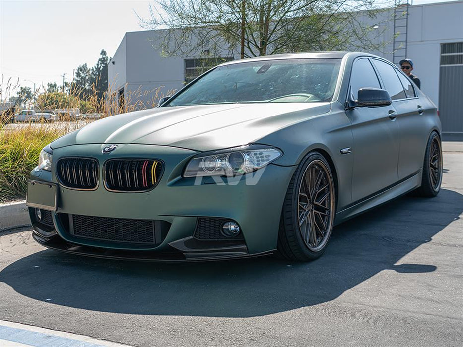 BMW F10 Performance Style CF Front Lip Spoiler