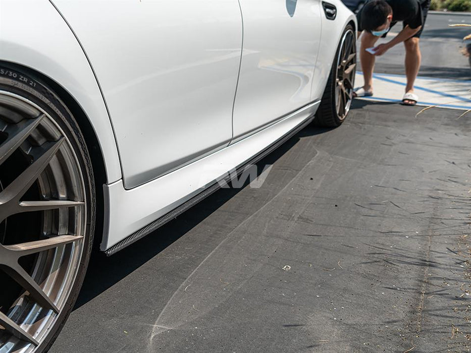 BMW F10/F11 CF Performance Style Side Skirts