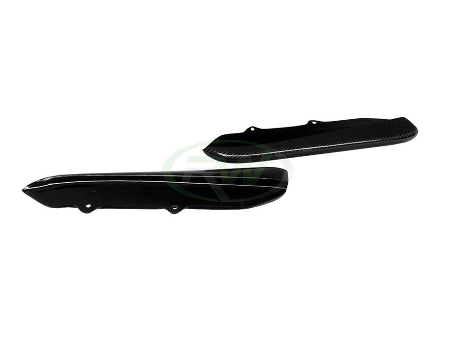 BMW F32 F33 F36 Carbon Fiber Rear Bumper Splitters