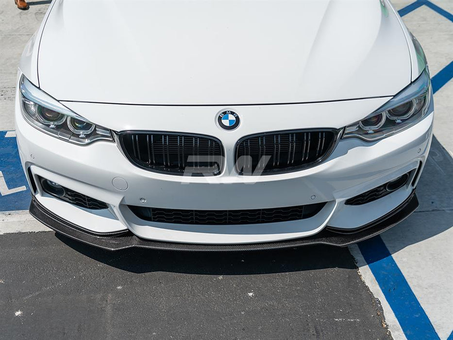 BMW F32 F33 F36 EC Style Carbon Fiber Front Lip