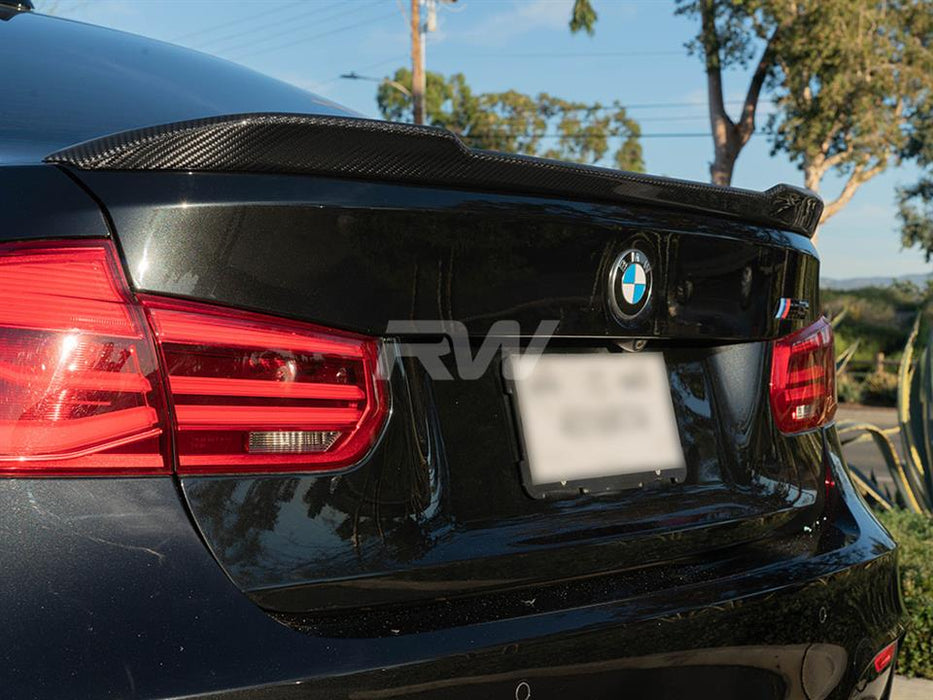 BMW F30 F80 M3 CS Style CF Trunk Spoiler