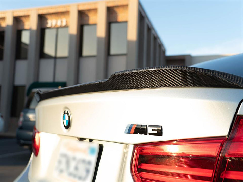 BMW F30 F80 M3 CS Style CF Trunk Spoiler