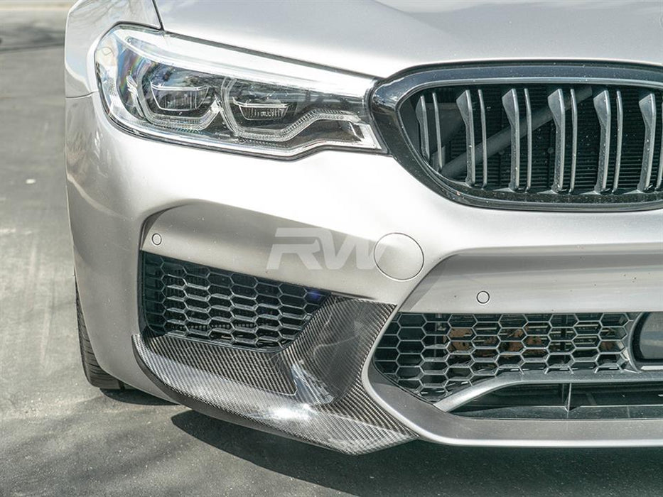 BMW F90 M5 Perf Style Carbon Fiber Splitters