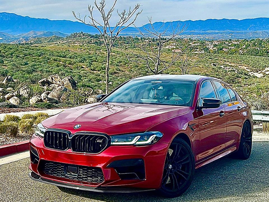 BMW F90 M5 LCI GTS Style Carbon Fiber Front Lip