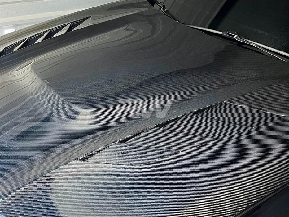 BMW G05 X5 F95 X5M Full Carbon Fiber Hood