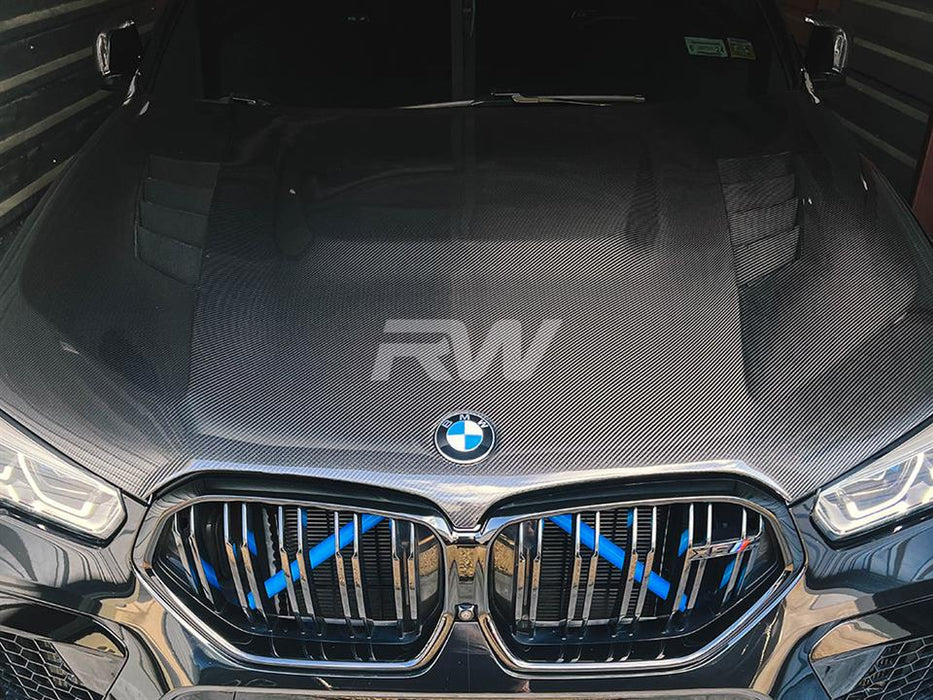 BMW G05 X5 F95 X5M Full Carbon Fiber Hood