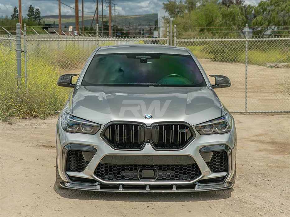 BMW F96 X6M RWS Carbon Fiber Front Lip