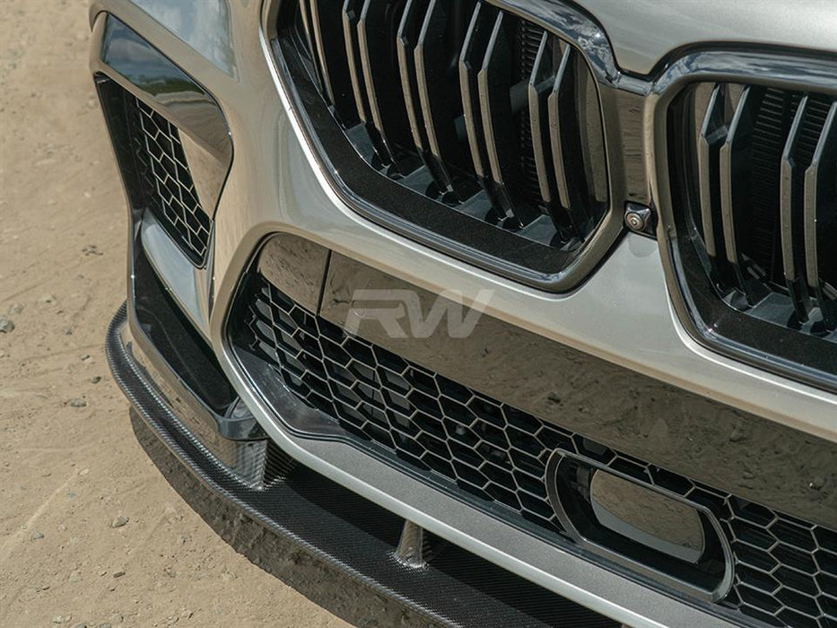 BMW F96 X6M RWS Carbon Fiber Front Lip