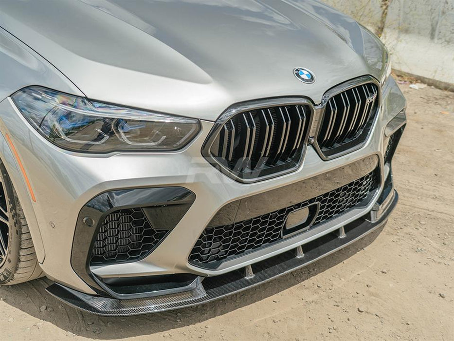 BMW F96 X6M RWS Carbon Fiber Front Lip