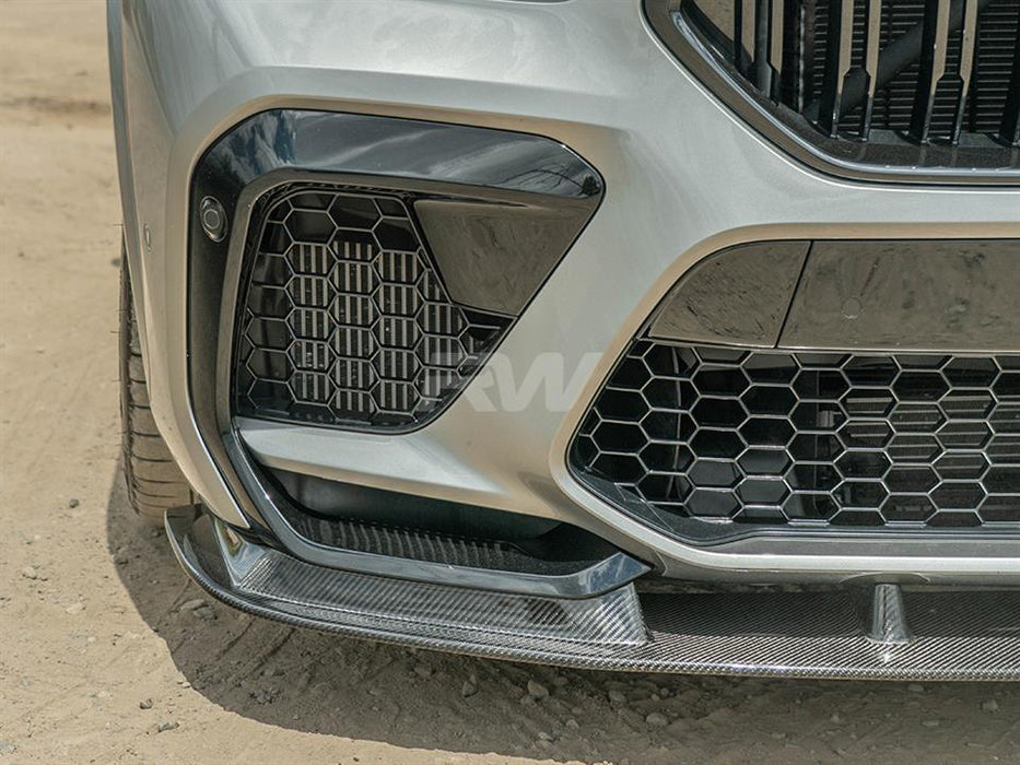 BMW F96 X6M RWS Carbon Fiber Front Lip