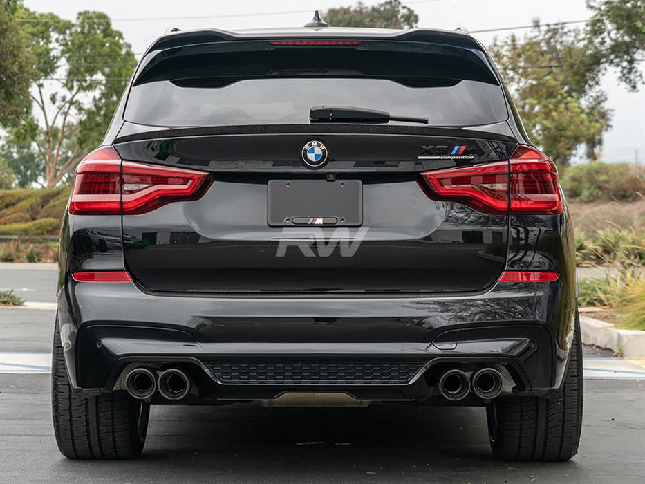 BMW F97 G01 X3/X3M RWS Carbon Fiber Mid Spoiler