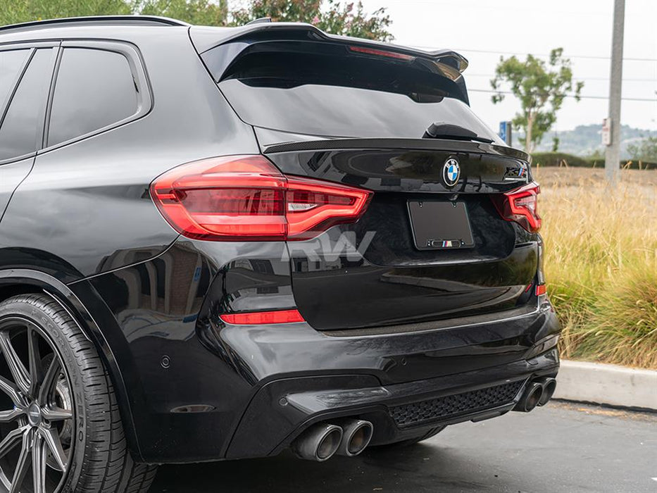 BMW F97 G01 X3/X3M RWS Carbon Fiber Mid Spoiler