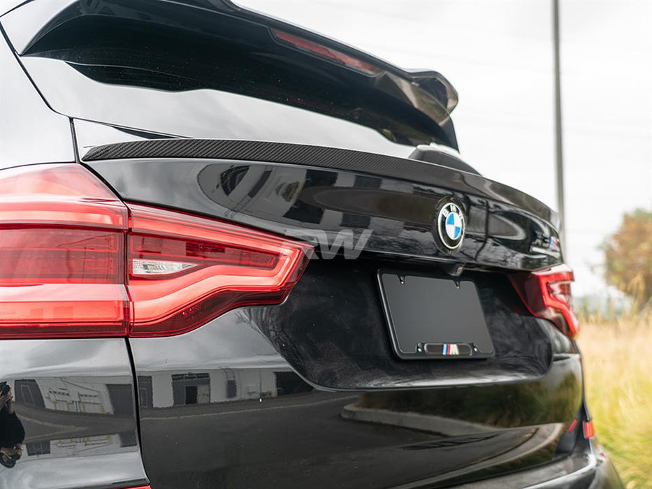 BMW F97 G01 X3/X3M RWS Carbon Fiber Mid Spoiler