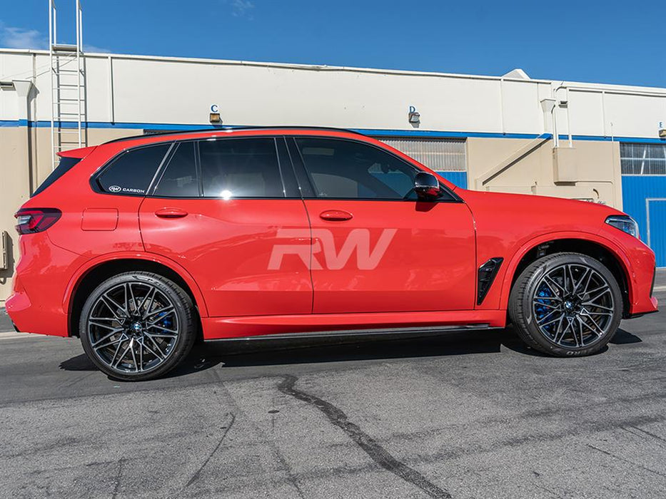 BMW G05 X5 / F95 X5M RWS CF Side Skirt Extensions