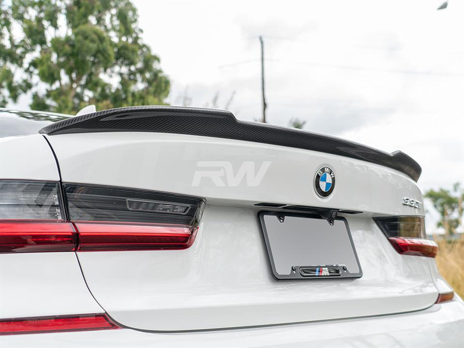 BMW G20 G80 CS Style Carbon Fiber Trunk Spoiler