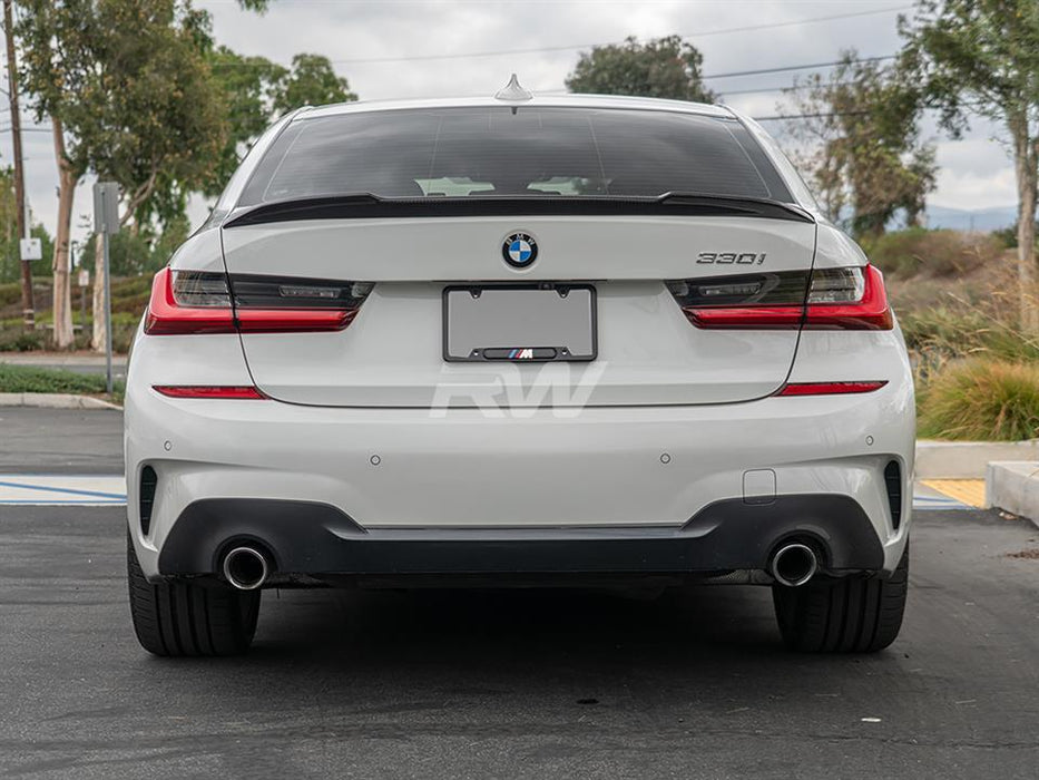 BMW G20 G80 CS Style Carbon Fiber Trunk Spoiler