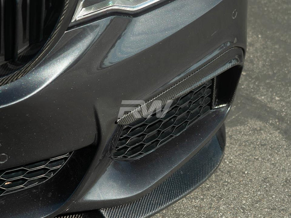 BMW G30 Carbon Fiber Front Brake Duct Trim