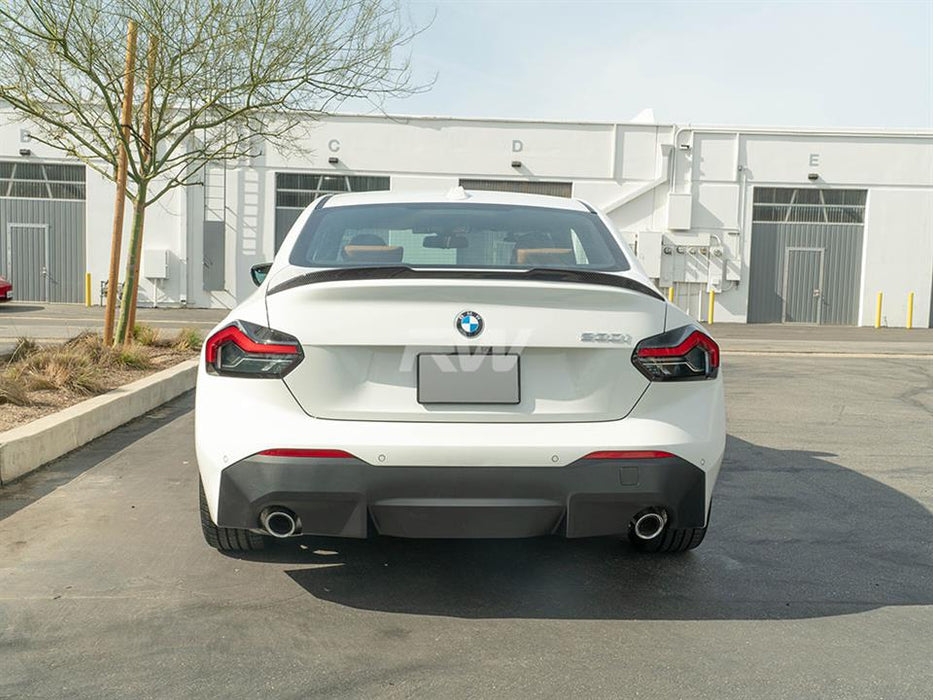 BMW G42 2-Series DTM Carbon Fiber Trunk Spoiler