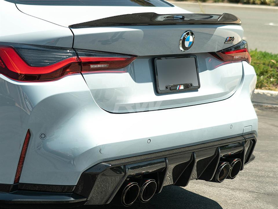 BMW G22/G82 RWS Carbon Fiber Trunk Spoiler