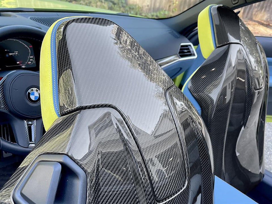 BMW G42 2-Series Carbon Fiber Seat Backs