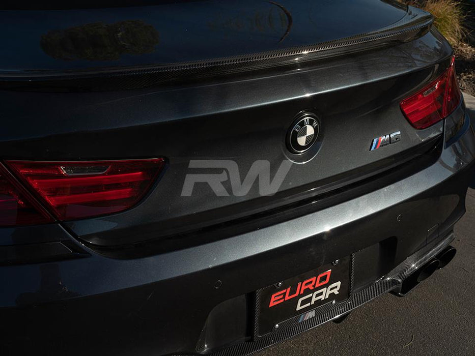 BMW F06 F12 F13 M6 3D Style Carbon Fiber Diffuser